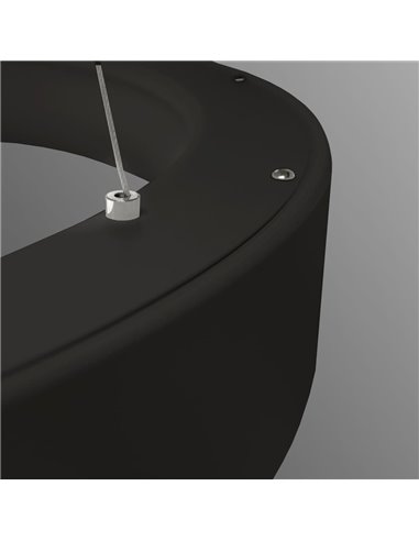 Lámpara colgante LED Lyn Gris 30W 2300Lm 3CCT