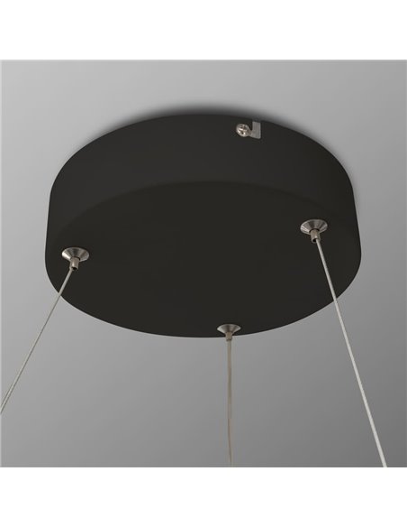 Lámpara colgante LED Lyn Gris 30W 2300Lm 3CCT