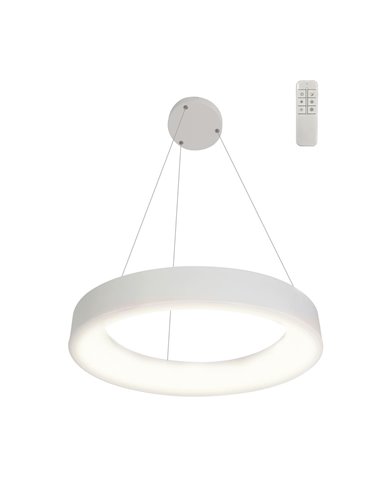 Lámpara colgante LED Lyn Blanco 55 40W 2800Lm 3CCT