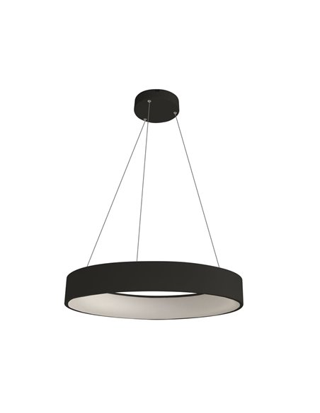 Lámpara colgante LED Lyn Gris 55 40W 2800Lm 3CCT