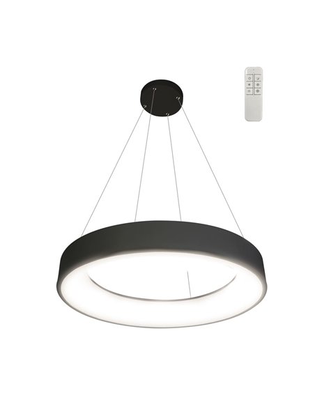 Lámpara de techo LED Lyn Gris 60 40W 2800Lm 3CCT