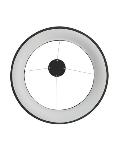 Luminária de teto LED Lyn Grey 60 40W 2800Lm
