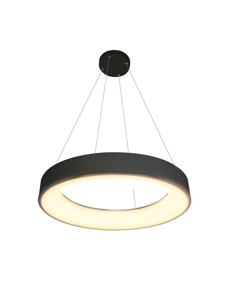 Luminária de teto LED Lyn Grey 60 40W 2800Lm
