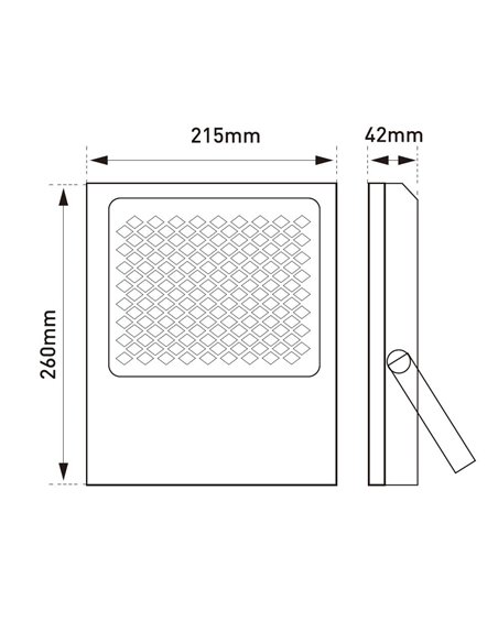Proyector LED solar Bee IP66 100W 3000ºK