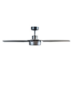Ventilador DC Cimio  LED  22W 3CCT Acero Titano Fácil instalación 2