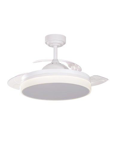 Ventilador LED de lâminas retráteis Vera 35W