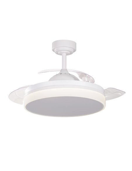 Ventilador LED de lâminas retráteis Vera 35W