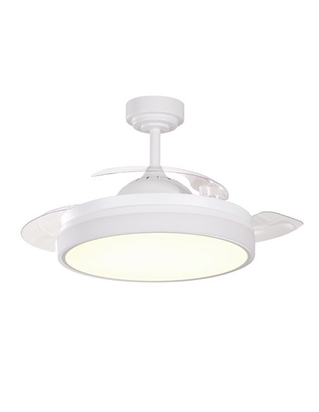 Ventilador LED de lâminas retráteis Vera 35W
