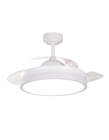 Ventilador LED de lâminas retráteis Vera 35W
