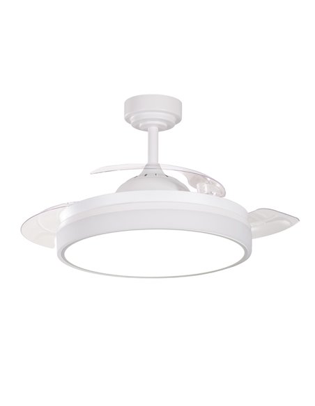 Ventilador LED de lâminas retráteis Vera 35W