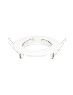 Aro fijo redondo empotrable Chandur Blanco 2