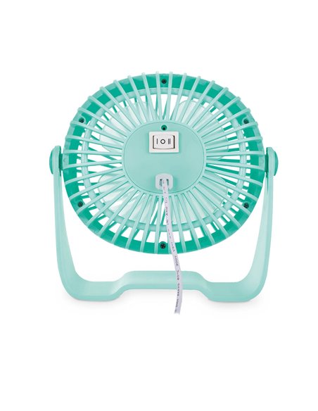 Mini ventilador sobremesa USB 3W Aguamarina