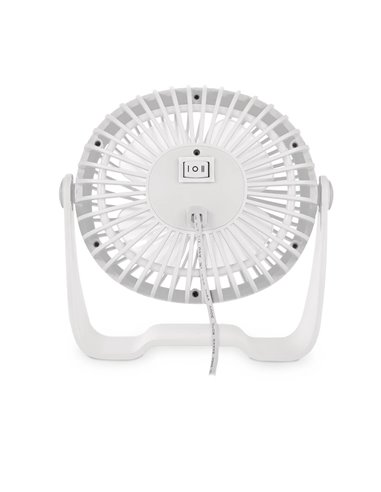 Mini ventilador sobremesa USB 3W Blanco