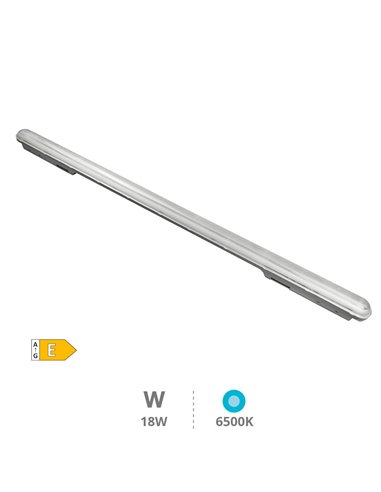 Regleta LED Lepola 18W 6500K IP65