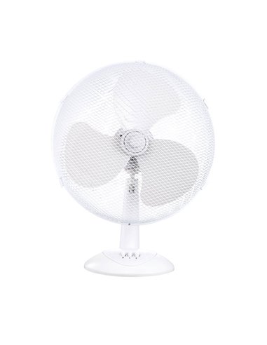 Ventilador sobremesa 23cm 30W Blanco                                                           