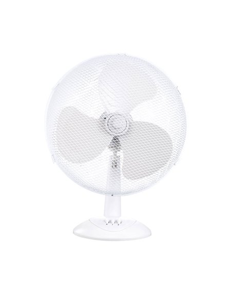 Ventilador sobremesa 23cm 30W Blanco                                                           