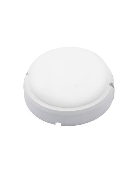 Aplique redondo LED Mushie 12W 6500K IP65