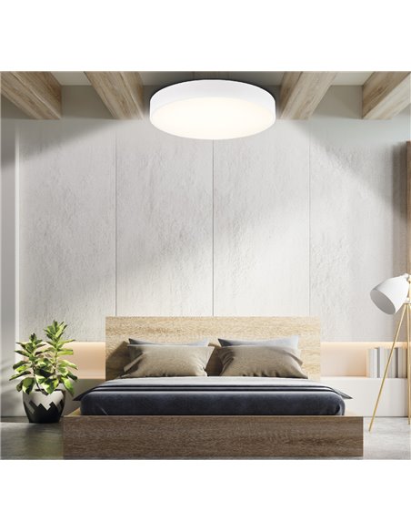 Plafón techo LED Kataja 82W 4000K Blanco