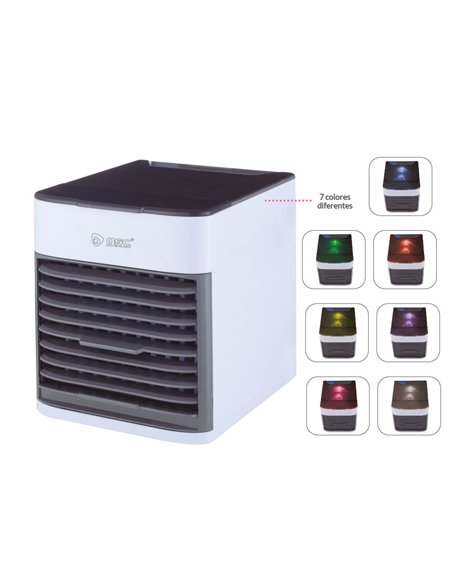 Refrigerador de ar de mesa com cabo USB de 5 W