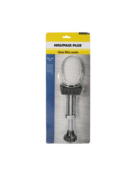Llave Filtro Aceite Con Correa Metalica Ø 60 a 105 mm.