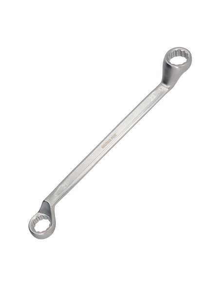 Llave Estrella Acodada Plus Acero Cromo Vanadio 21x23 DIN 838. Llave Doble Boca Acodada, Llave Fija Estrella Acodada