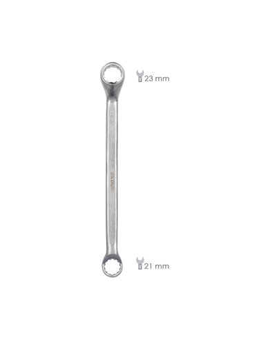 Offset Star Key Plus Aço Cromo Vanádio 21x23 DIN 838