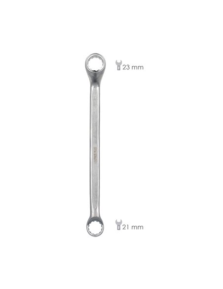 Offset Star Key Plus Aço Cromo Vanádio 21x23 DIN 838