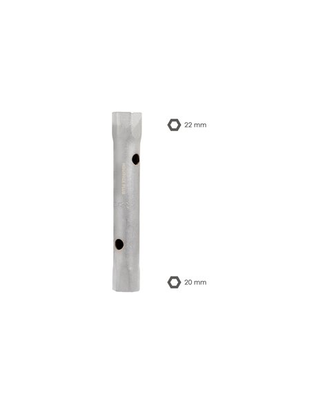 Llave Tubo Tubular 20x22 Fabricada en Acero Cromo Vanadio, Llave Grifería, Llave De Tubo Para Grifos, Llaves De Tubo Doble