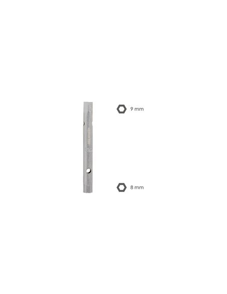 Llave Tubo Tubular 8x9 Fabricada en Acero Cromo Vanadio, Llave Grifería, Llave De Tubo Para Grifos, Llaves De Tubo Doble