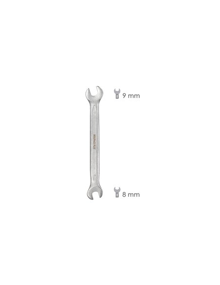 Llave Fija Plus Acero Cromo Vanadio 8x9 DIN 3110. Llave Fija, Llave Fija Doble