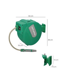 Portamangueras Automatico 20 metros 2