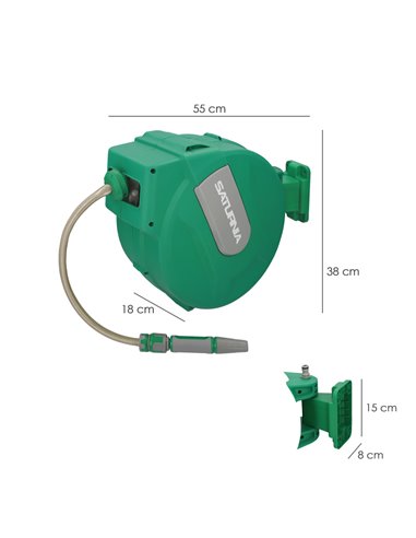 Portamangueras Automatico 20 metros