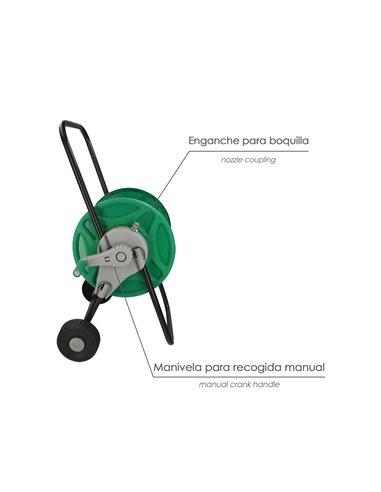 Carro Portamangueras 45 metros