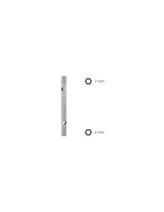 Llave Tubo Tubular 6x7 Fabricada en Acero Cromo Vanadio, Llave Grifería, Llave De Tubo Para Grifos, Llaves De Tubo Doble 2