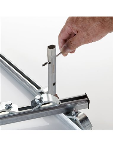 Llave Tubo Tubular 6x7 Fabricada en Acero Cromo Vanadio, Llave Grifería, Llave De Tubo Para Grifos, Llaves De Tubo Doble
