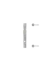 Llave Tubo Tubular 12x13 Fabricada en Acero Cromo Vanadio, Llave Grifería, Llave De Tubo Para Grifos, Llaves De Tubo Doble 2