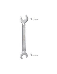 Llave Fija Plus Acero Cromo Vanadio 21x23 DIN 3110. Llave Fija, Llave Fija Doble 2