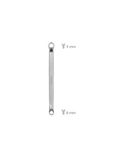 Offset Star Key Plus Aço Cromo Vanádio 8x9 DIN 838 2