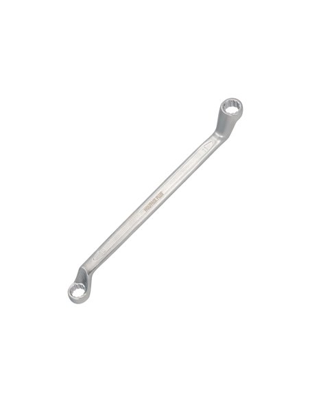 Llave Estrella Acodada Plus Acero Cromo Vanadio 10x11 DIN 838. Llave Doble Boca Acodada, Llave Fija Estrella Acodada
