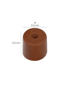 Wolfpack Door Stop Screw Brown 2