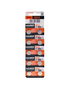 Lithium Button Battery LR44 (Blister 10 Batteries) 2