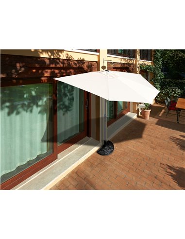  Sonnenschirmwand 2,7x2,54 Beige