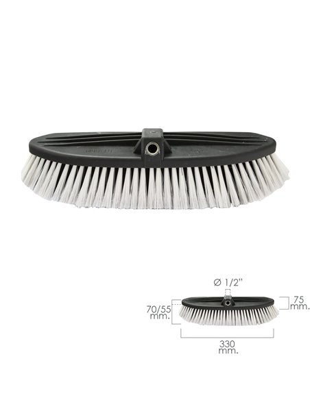 Wolfpack Truck Wash Brush 330x75 cm. 1/2 "Gewinde