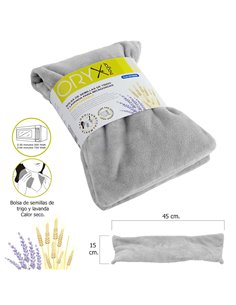 Sachet de graines chauffant pour micro-ondes amovible 45 x 15 cm.