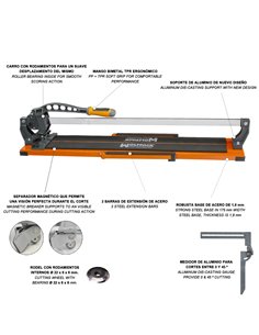 Wolfpack Professional Tile Cutter 800 mm. 2