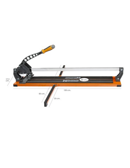 Coupe-carreaux professionnel Wolfpack 800 mm.