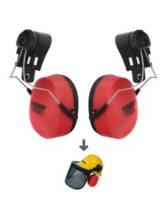  Replacement Hearing Protector For Helmet With Visor, Mesh Face Shield And Hearing Protector Maurer Model 99790