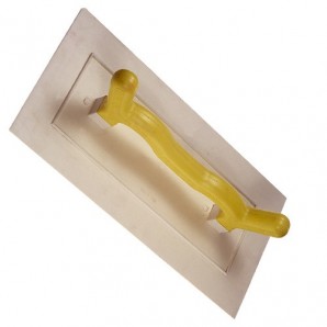 Flutuador de gesso 500x250 mm. amarelo