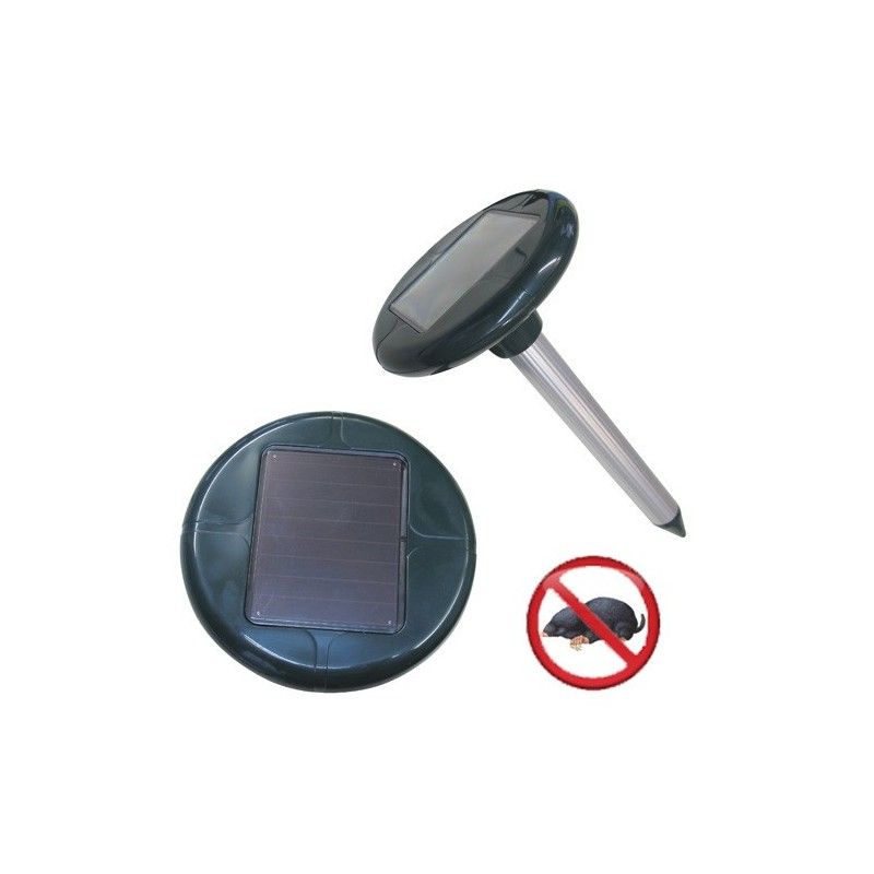 Ahuyentador Ultrasonidos Solar para topos 625 m².