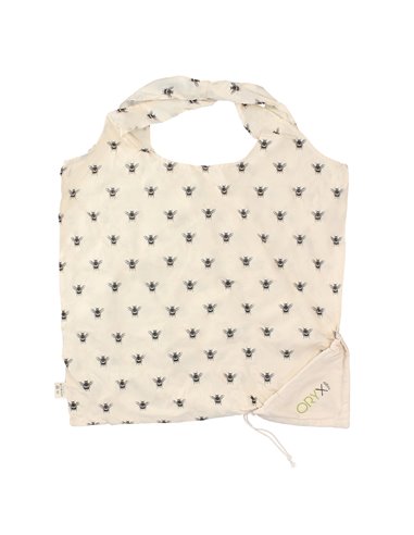 100% Organic Cotton Shopping Bag Foldable 52x47 cm.